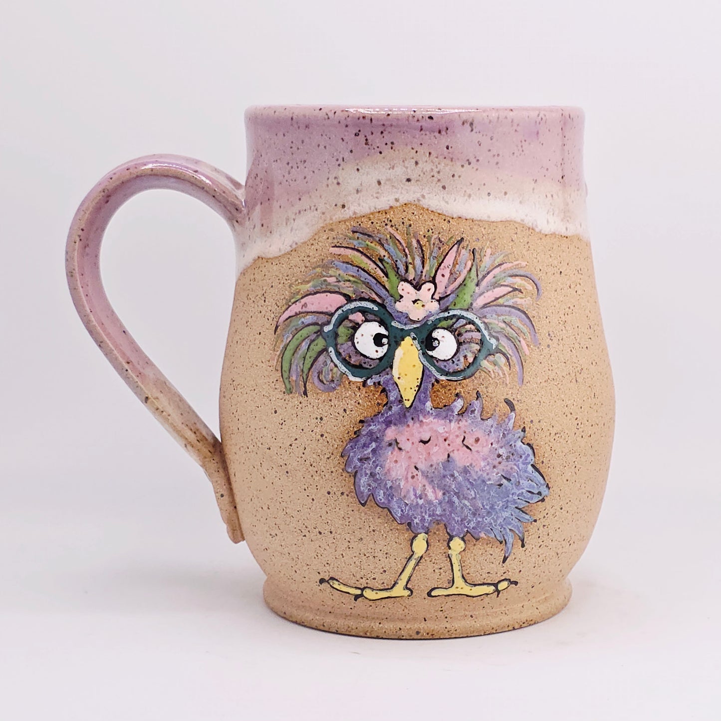 #11 Handmade stoneware Mug 22oz