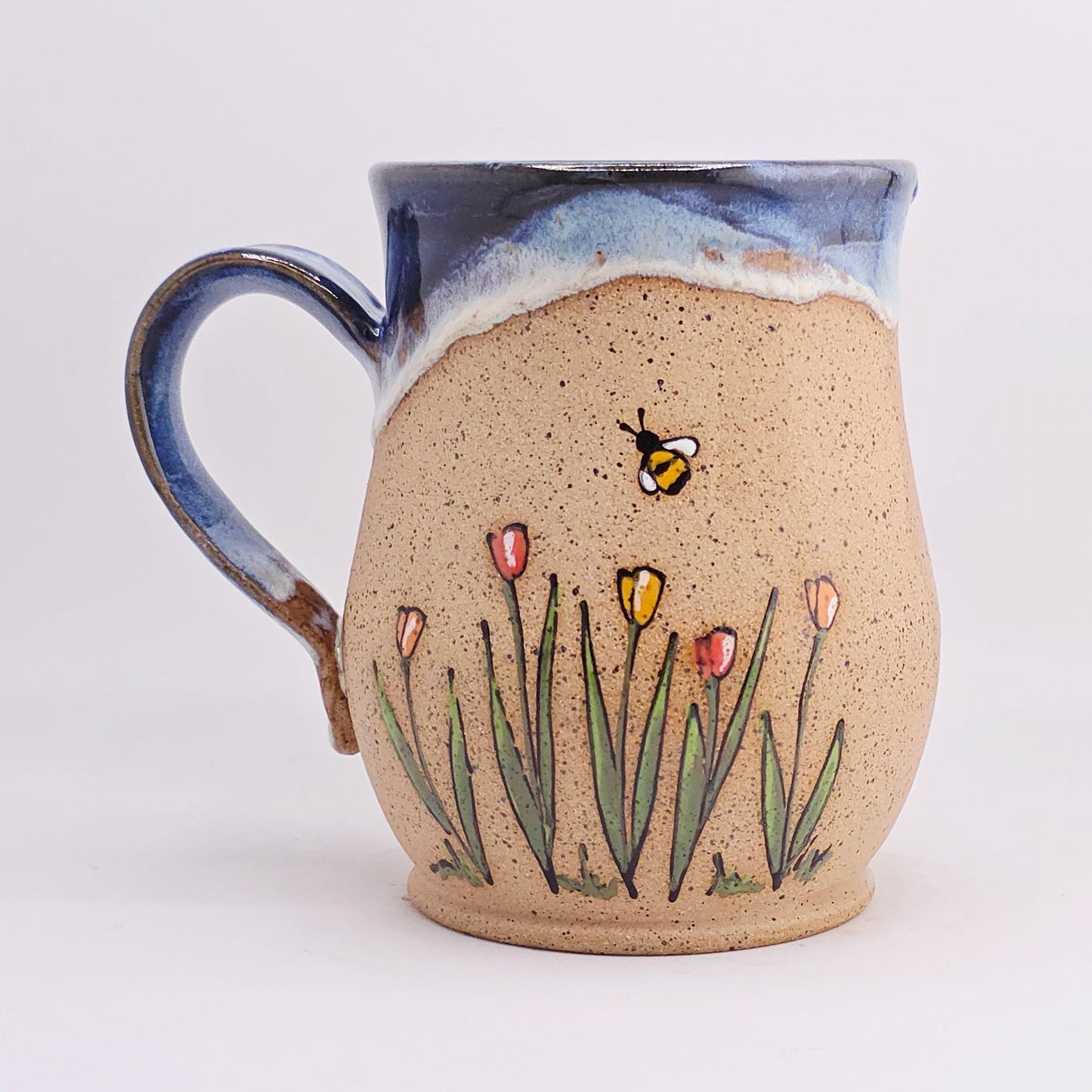 #15 Handmade stoneware Mug 16oz
