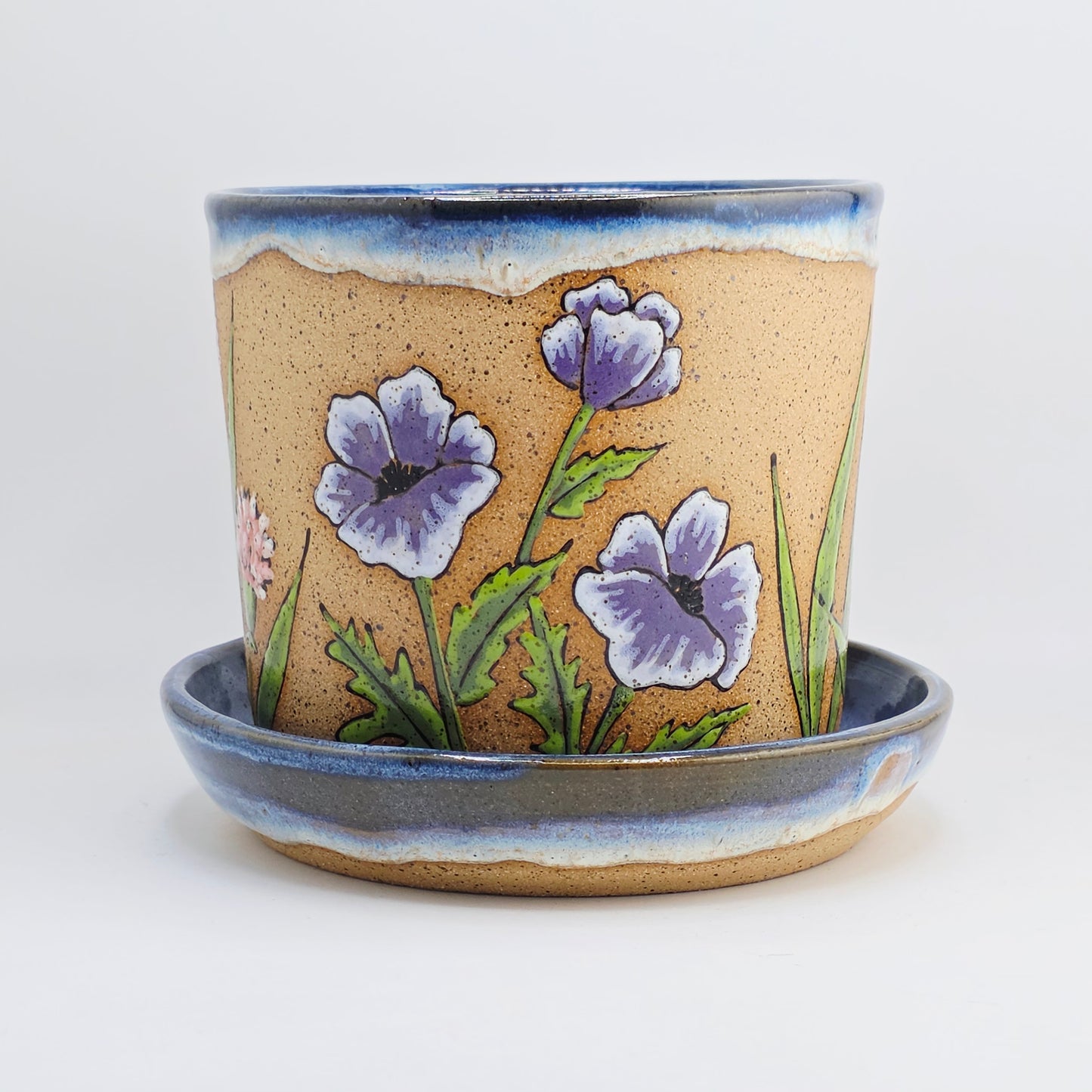 #31 Handmade stoneware planter 5x5