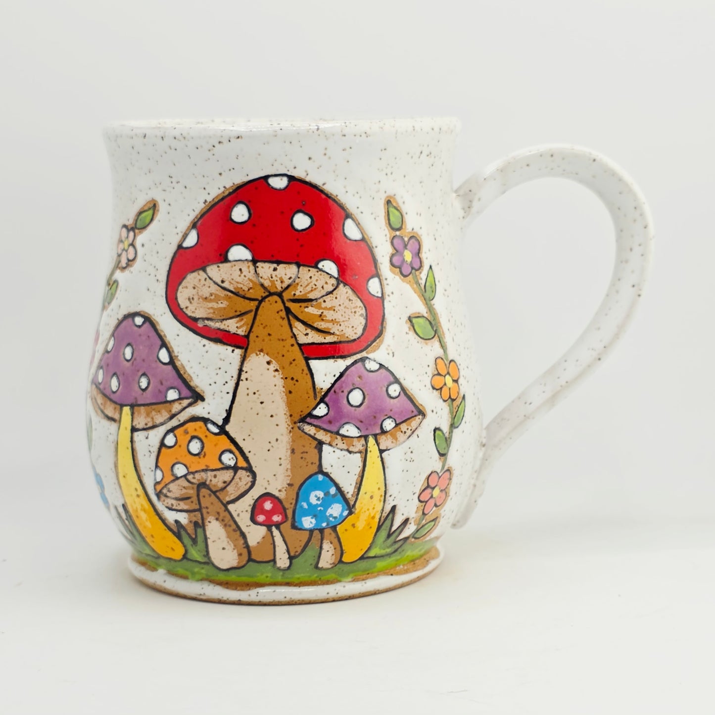#34 Handmade stoneware Mug 17oz