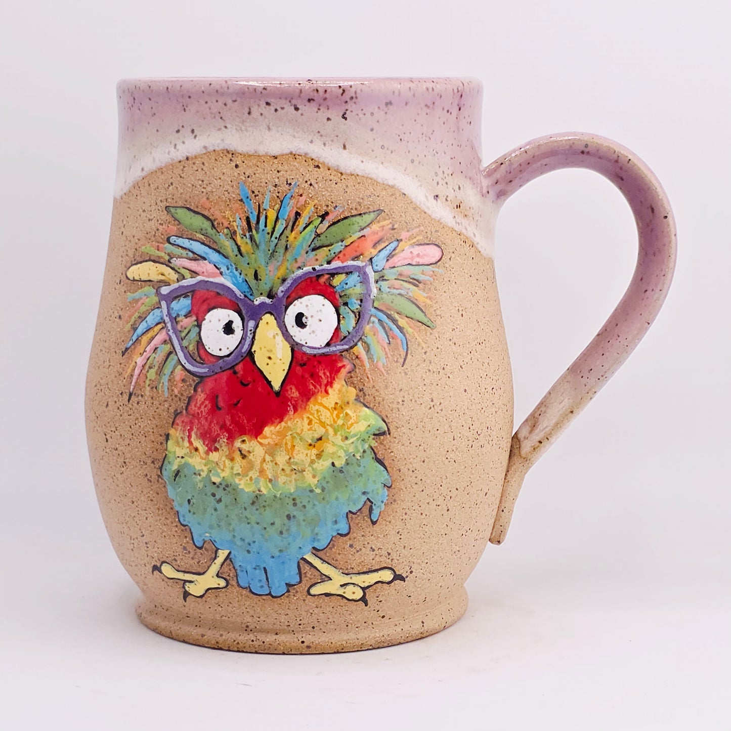 #11 Handmade stoneware Mug 22oz
