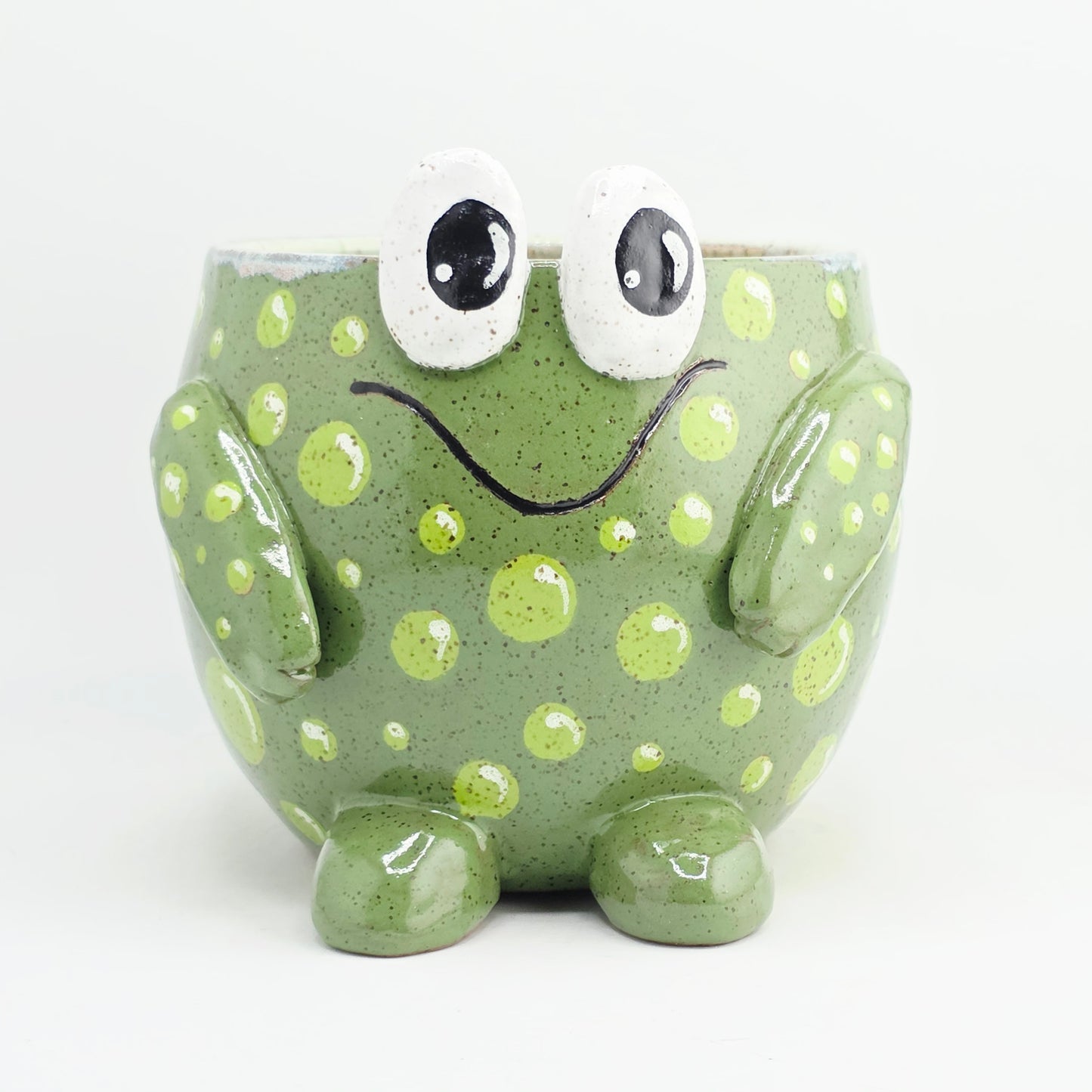 #37 Handmade stoneware planter 5x5