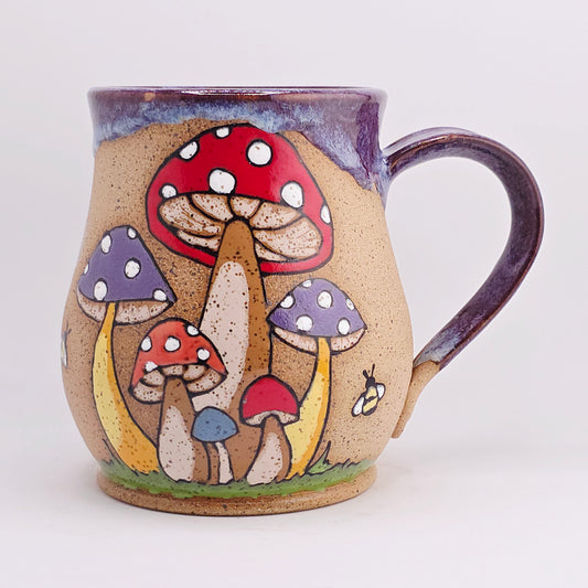 #09 Handmade stoneware Mug 18oz