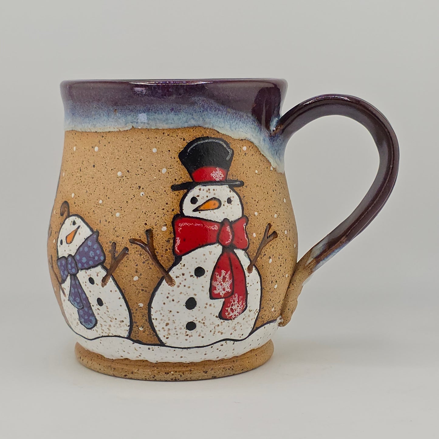 #04 Handmade stoneware mug 18 oz