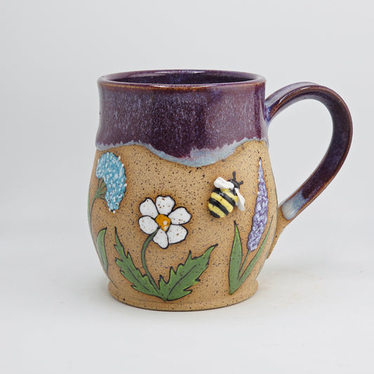 #24 Handmade stoneware Mug 16oz