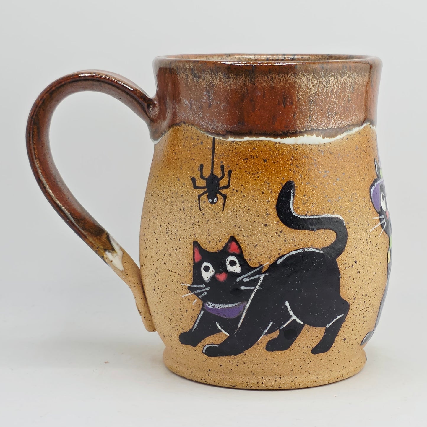 #24 Handmade stoneware Mug 16oz