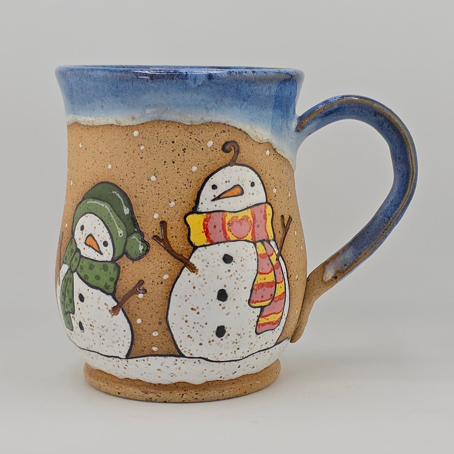 #06 Handmade stoneware mug 17 oz