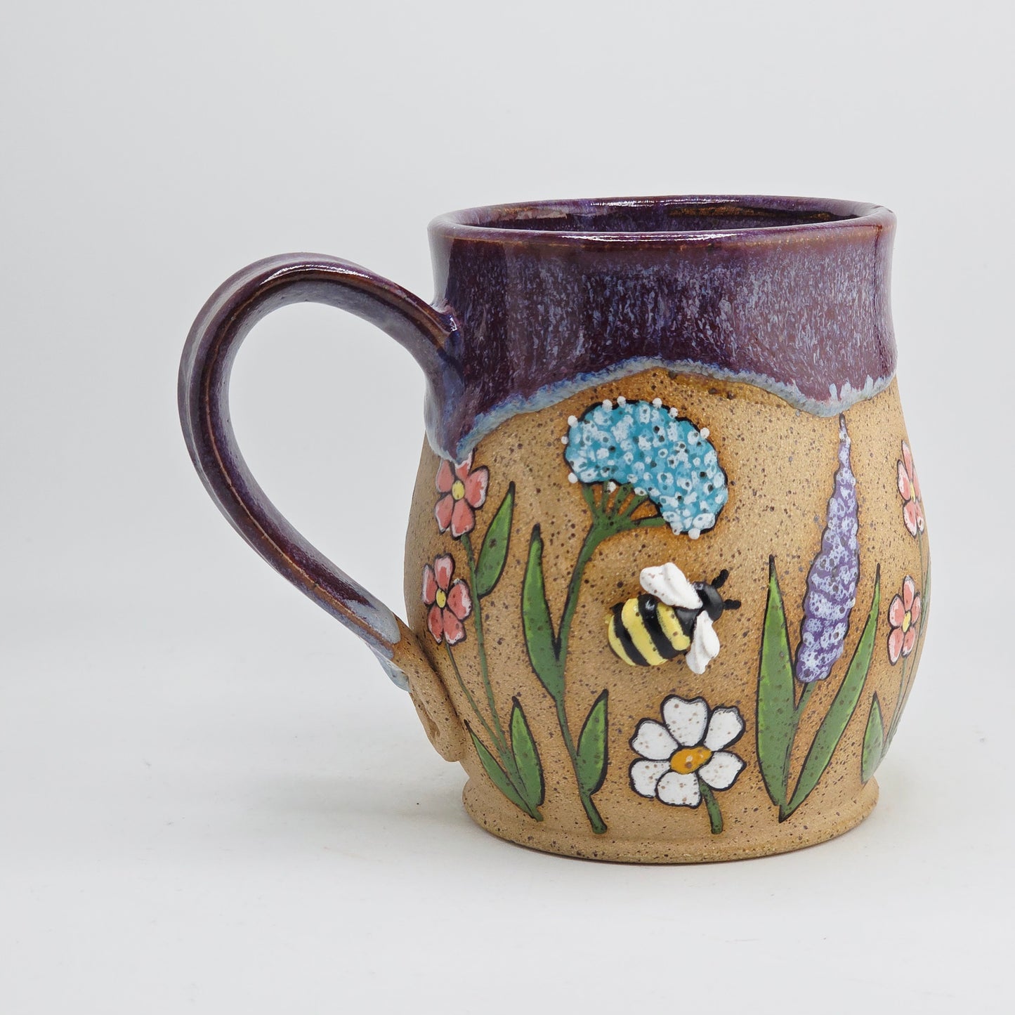 #24 Handmade stoneware Mug 16oz