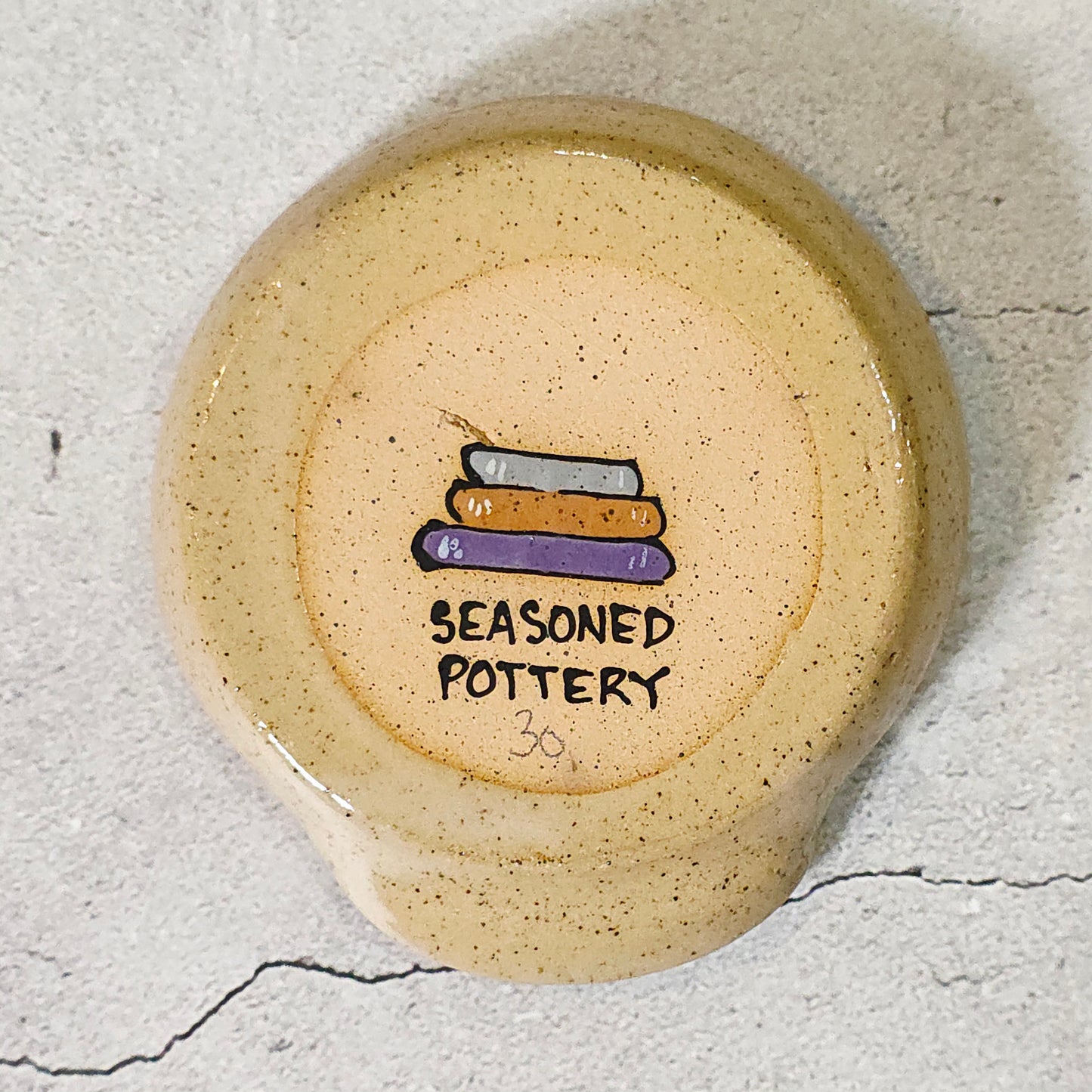 #30 Handmade stoneware spoonrest