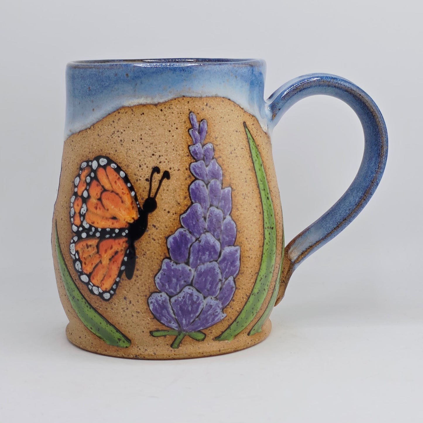 #12 Handmade stoneware Mug 16oz