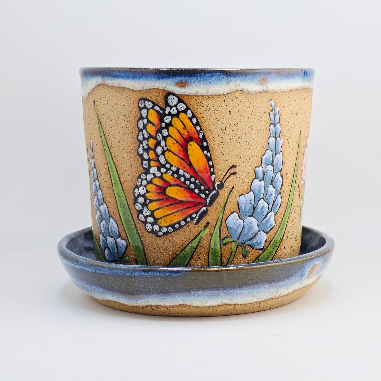 #31 Handmade stoneware planter 5x5