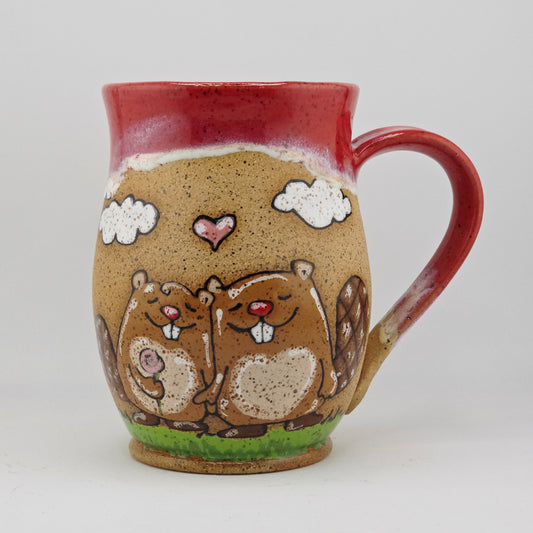 #02 Handmade stoneware mug 16oz