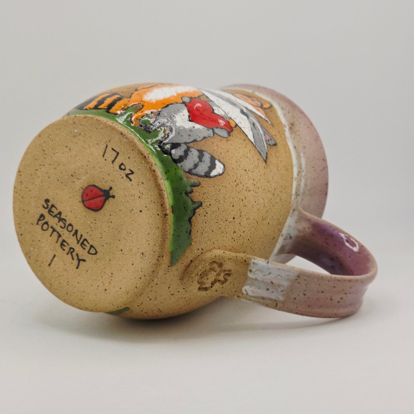 #01 Handmade stoneware mug 17oz