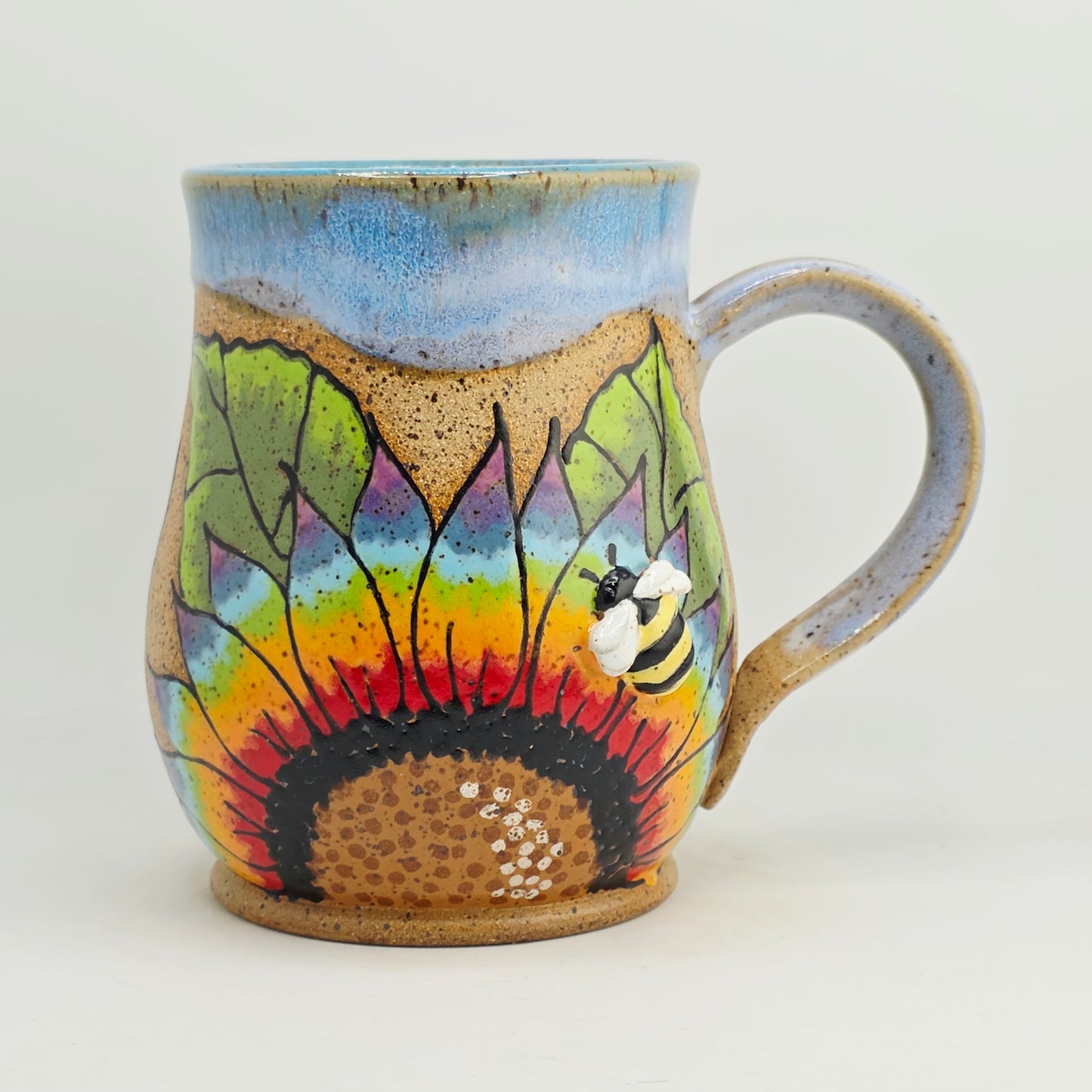 #01 Handmade stoneware Mug 16oz