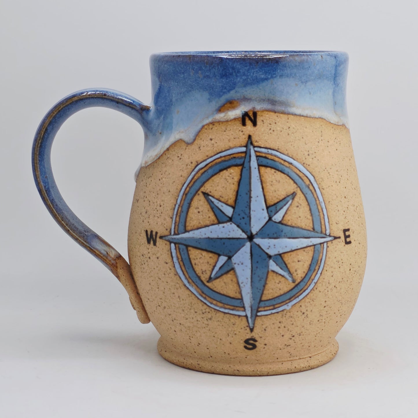 #14 Handmade stoneware Mug 18oz