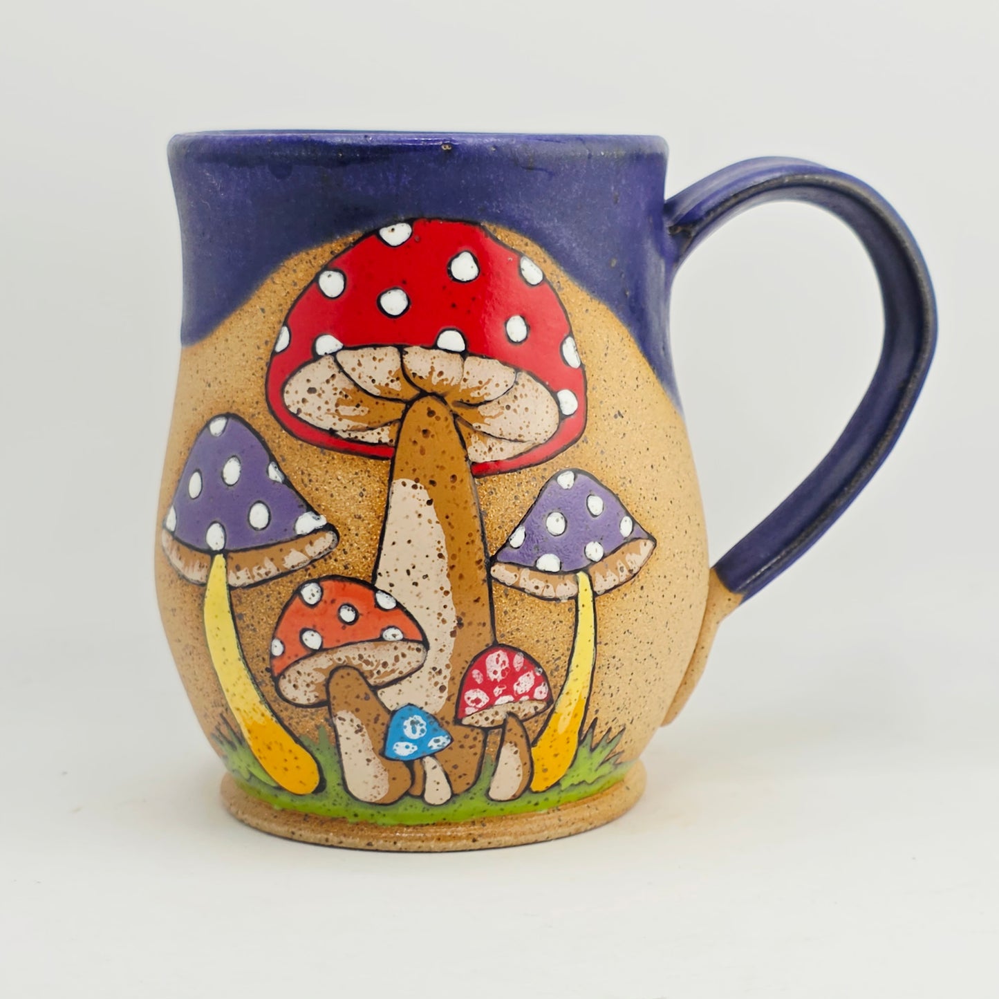 #33 Handmade stoneware Mug 16oz