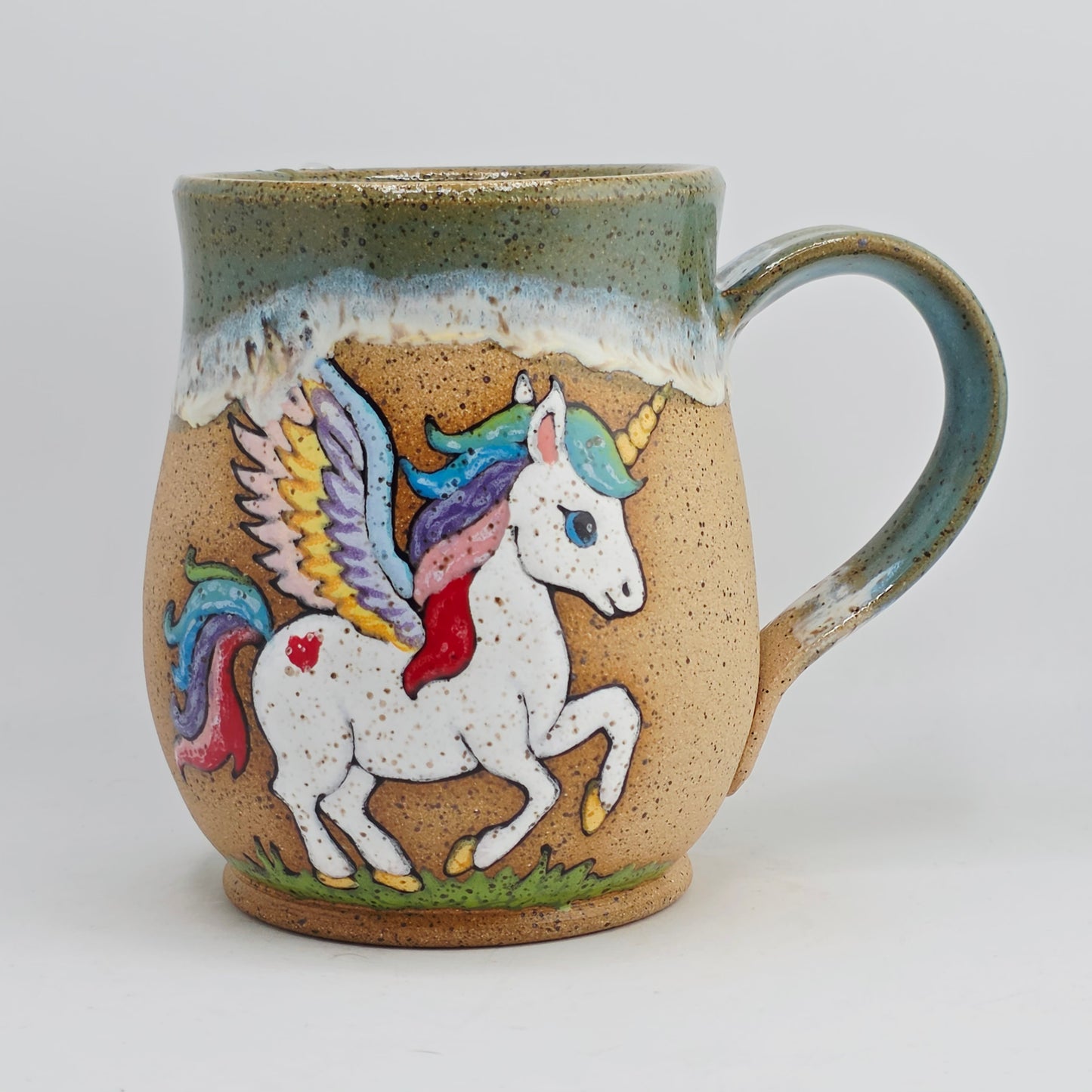 #05 Handmade stoneware Mug 15oz