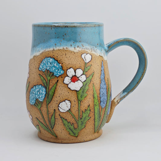 #10 Handmade stoneware Mug 18oz