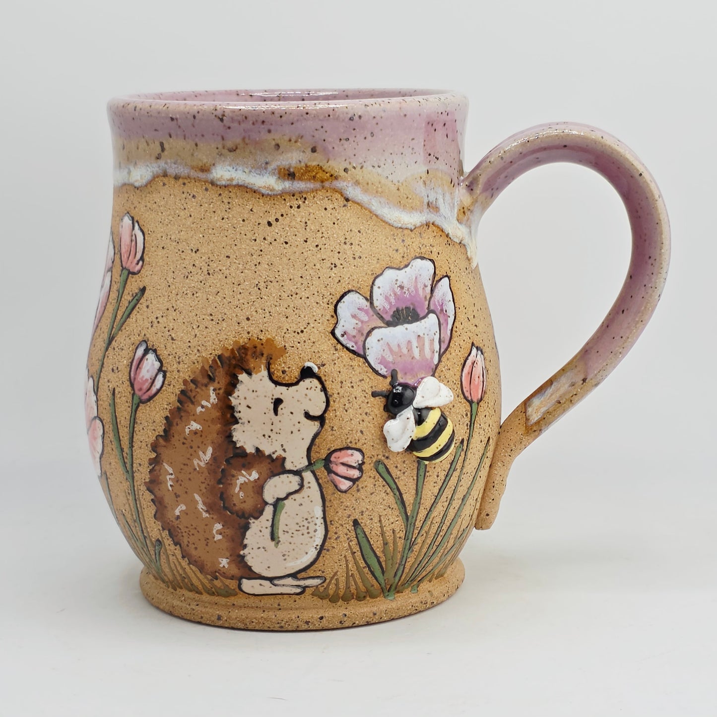 #02 Handmade stoneware Mug 16oz