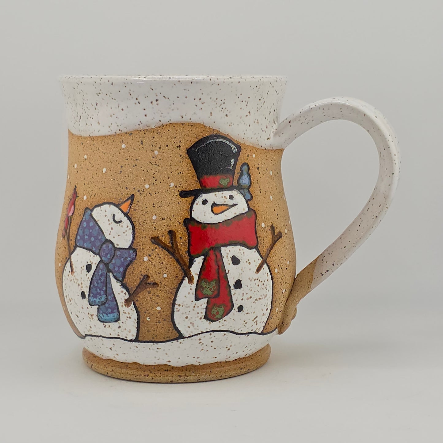 #05 Handmade stoneware mug 17 oz