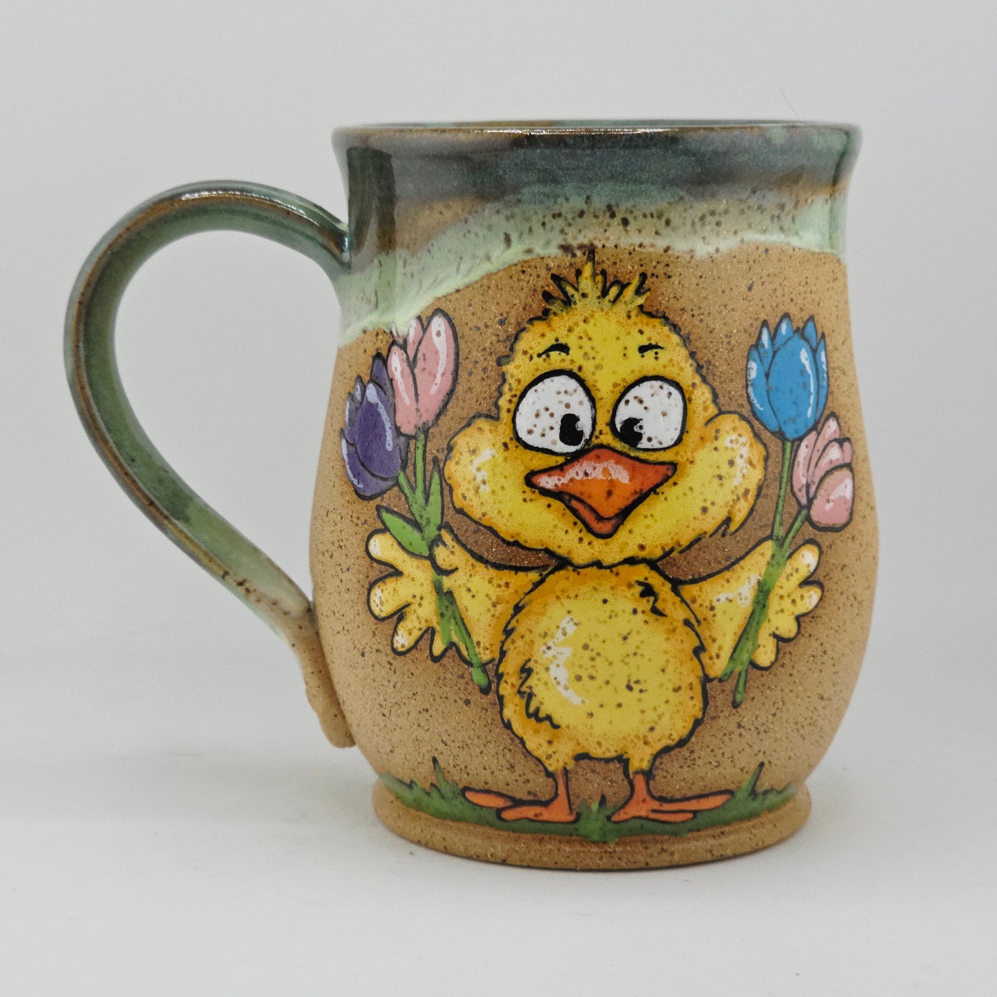 #09 Handmade stoneware Mug    16oz