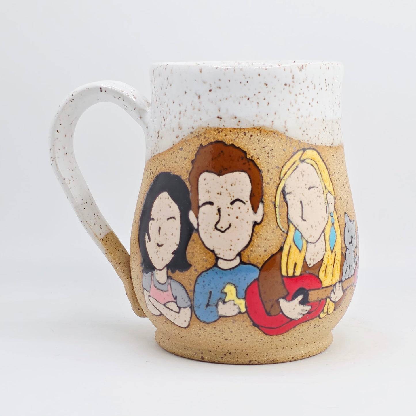 #27 Handmade stoneware Mug 17oz