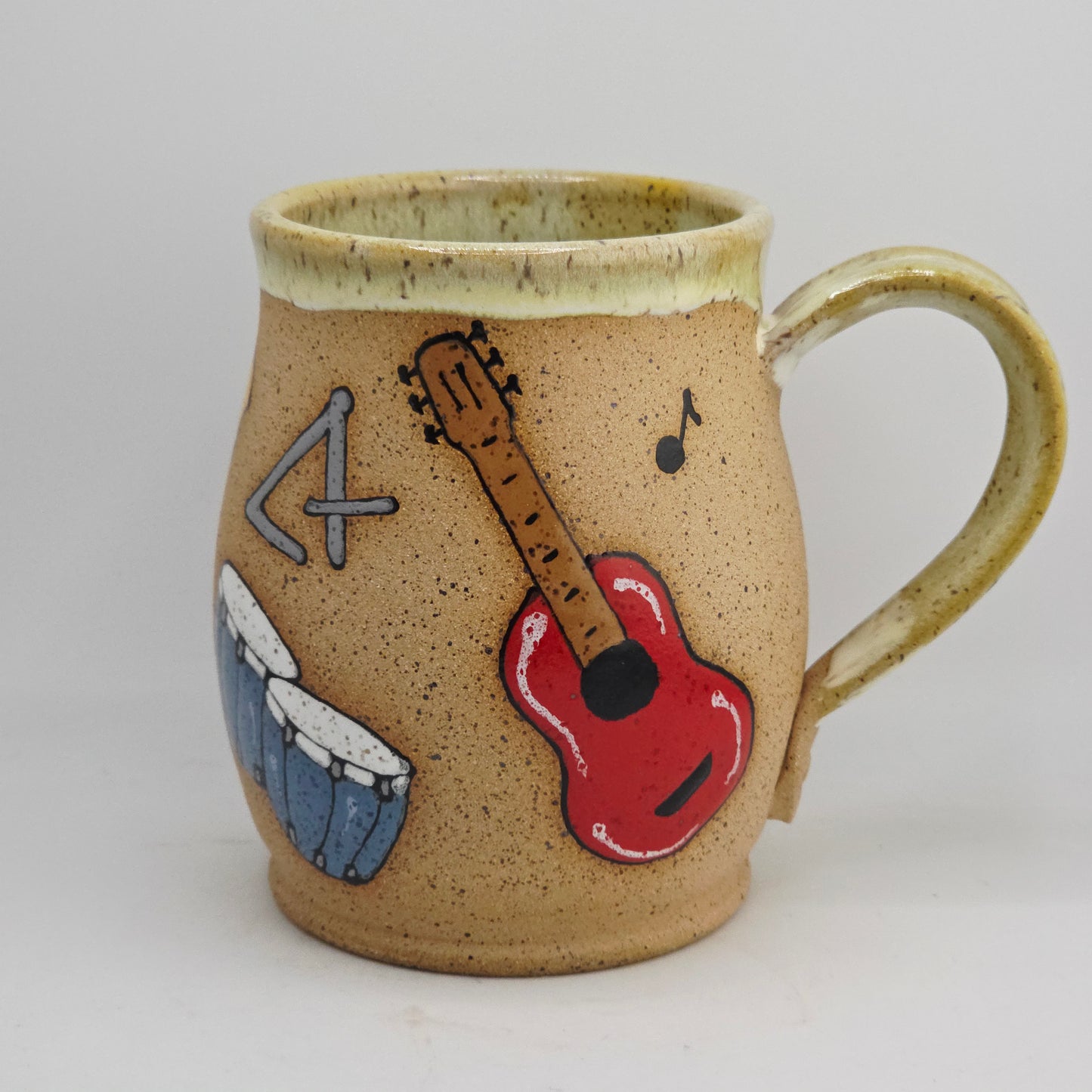 #05 Handmade stoneware Mug   17oz