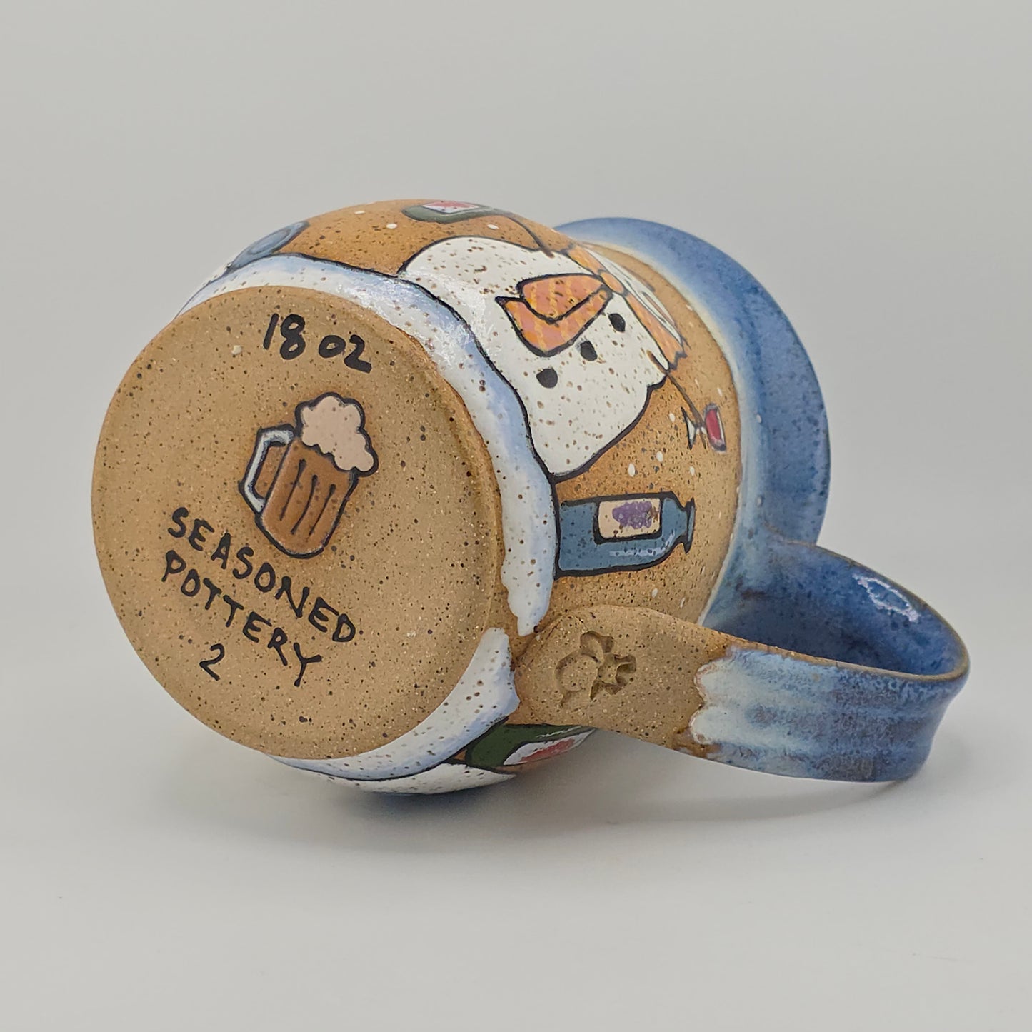 #02 Handmade stoneware mug 18oz