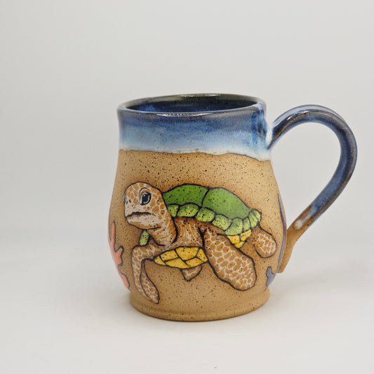 #14 Handmade stoneware Mug   15oz