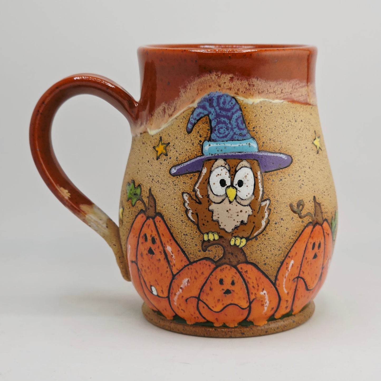 #20 Handmade stoneware Mug 16oz