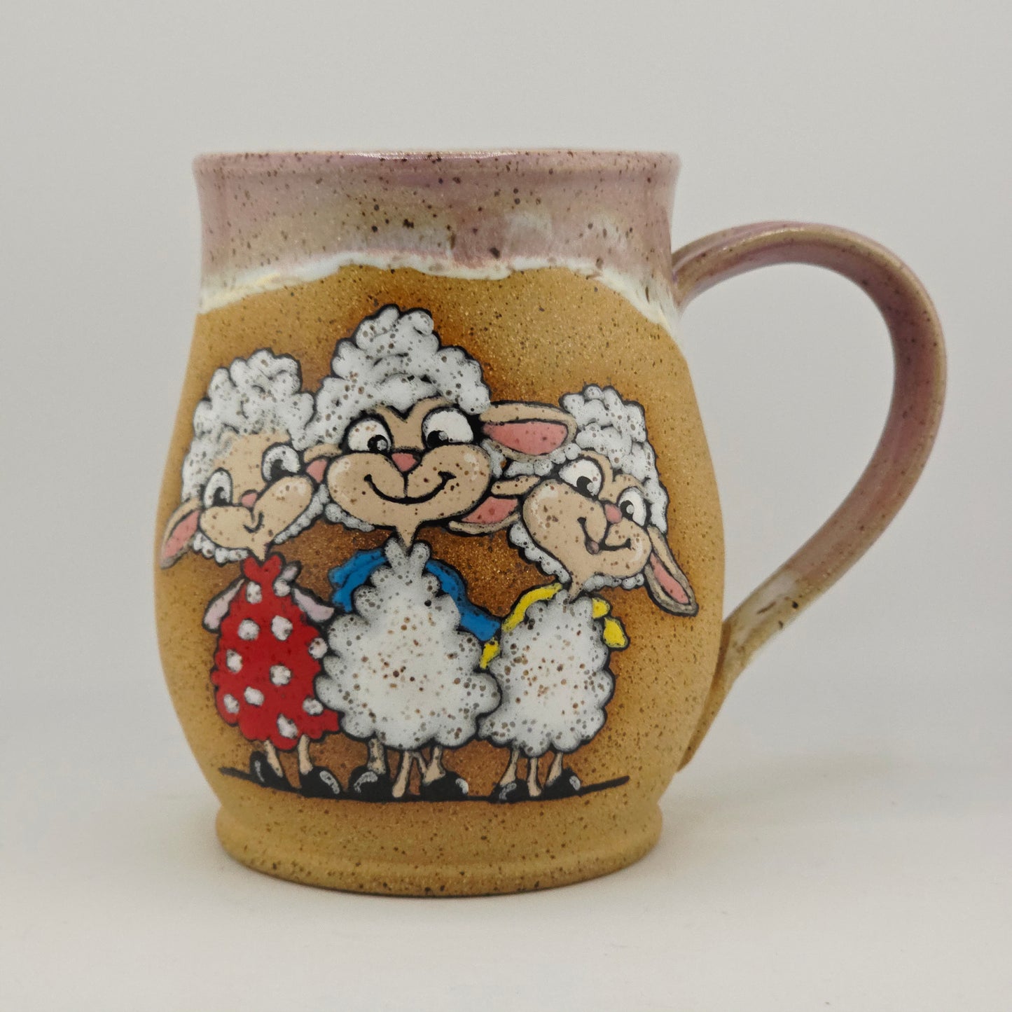 #16 Handmade stoneware Mug    17oz