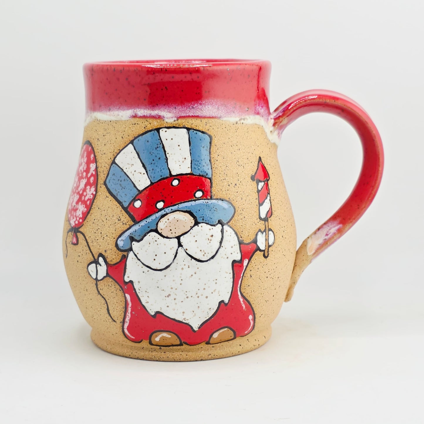 #04 Handmade stoneware Mug 18oz