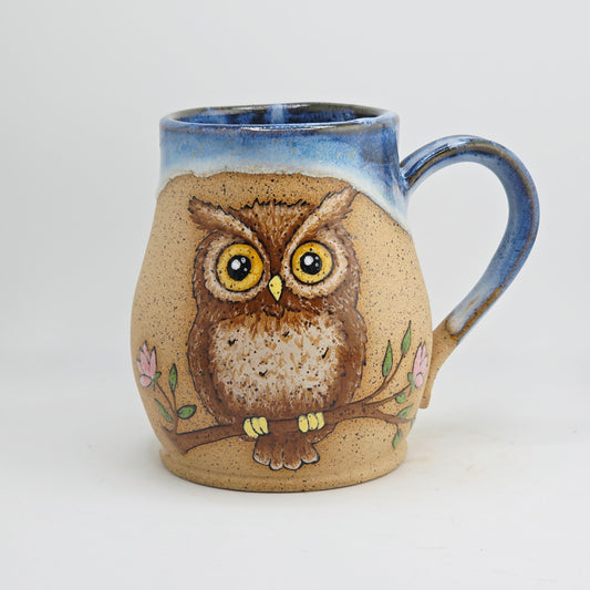 #05 Handmade stoneware Mug 17oz