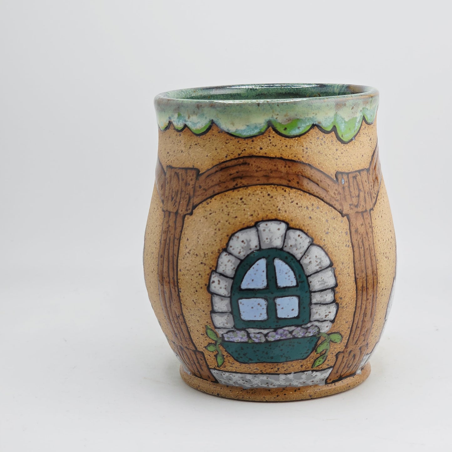 #23 Handmade stoneware Mug 18oz