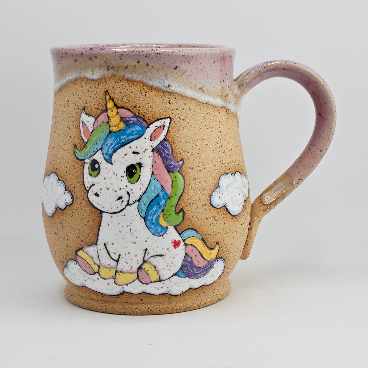 #04 Handmade stoneware Mug 17oz