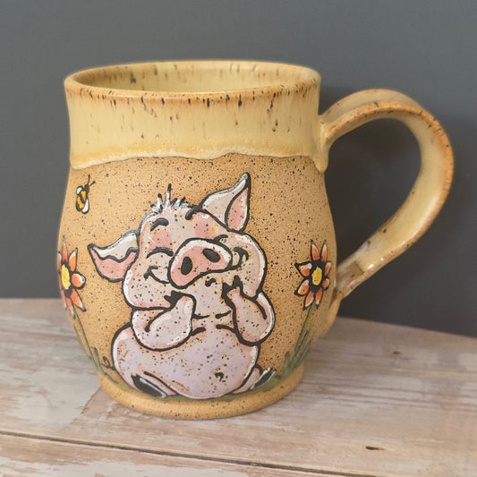 #38 Handmade stoneware mug