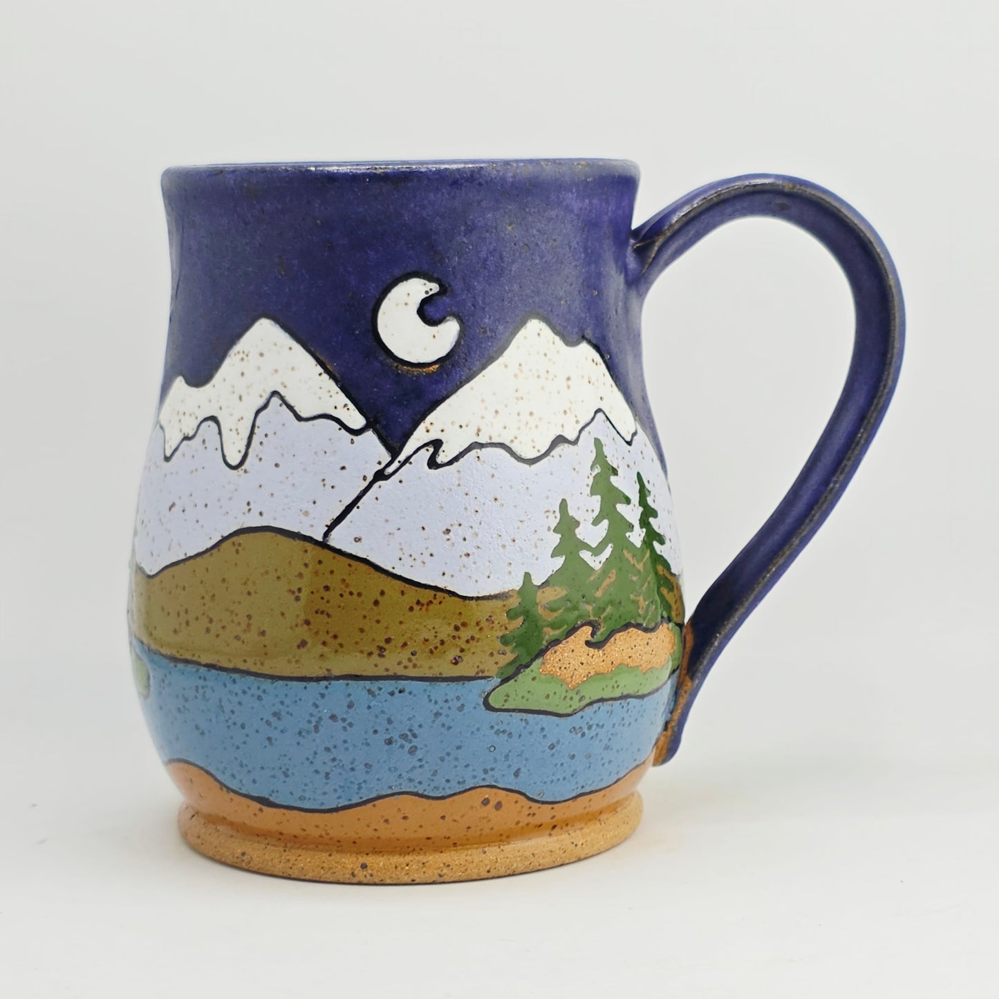 #38 Handmade stoneware Mug 15oz