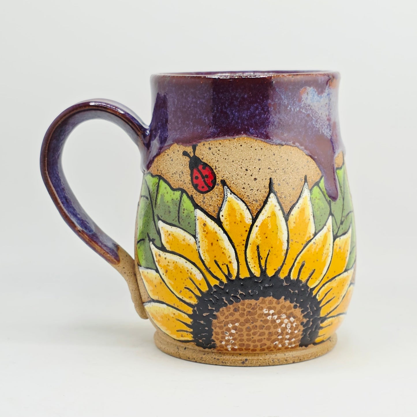 #02 Handmade stoneware Mug 17oz