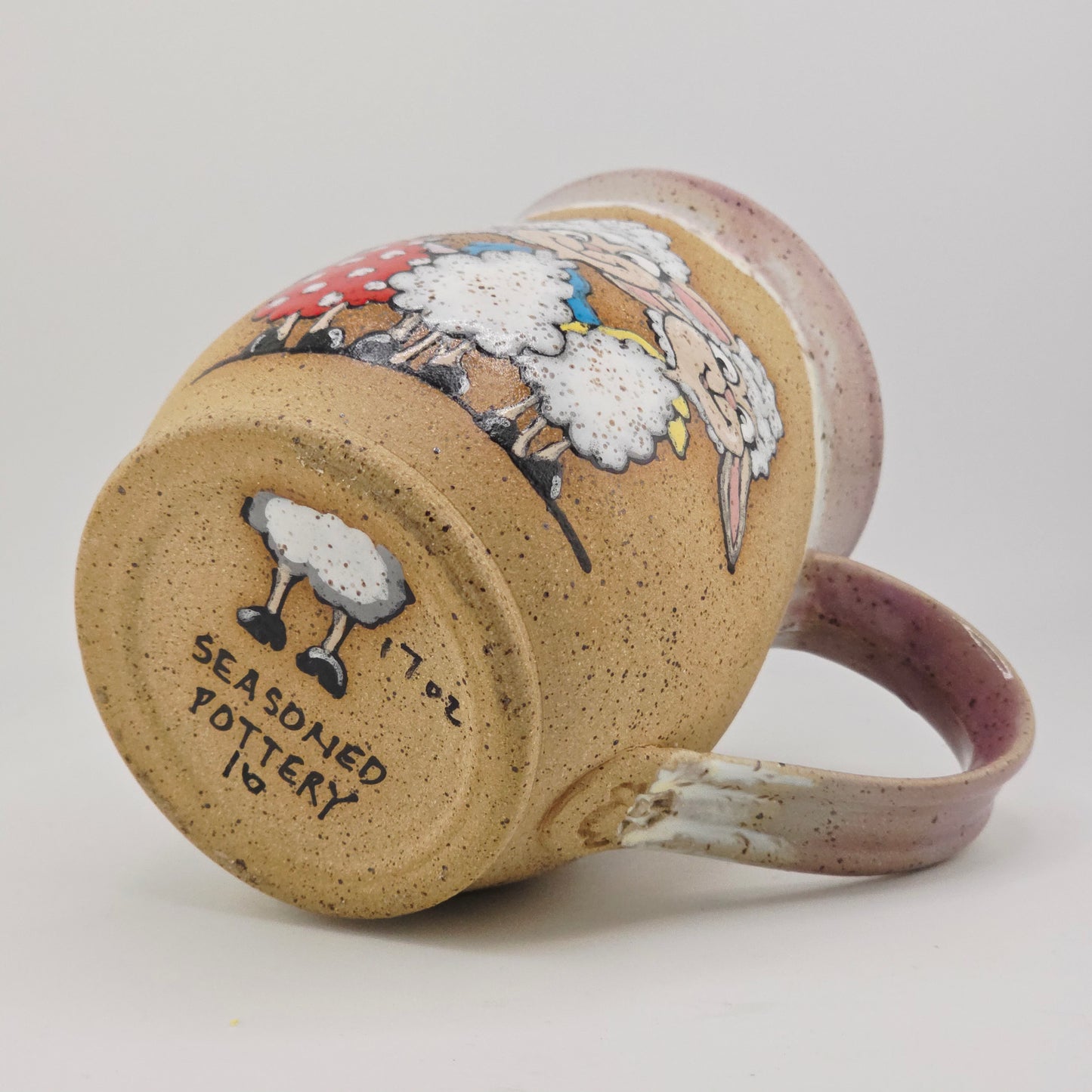 #16 Handmade stoneware Mug    17oz