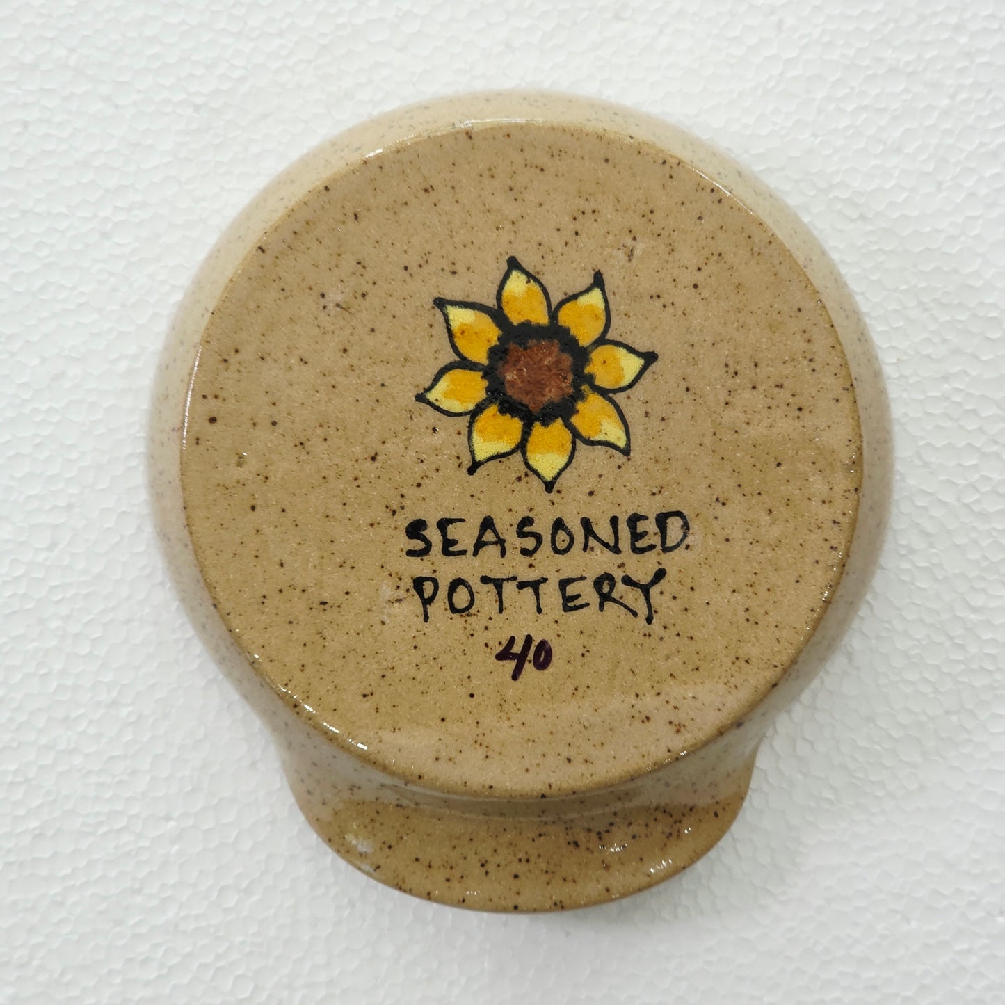 #40 Handmade stoneware spoonrest