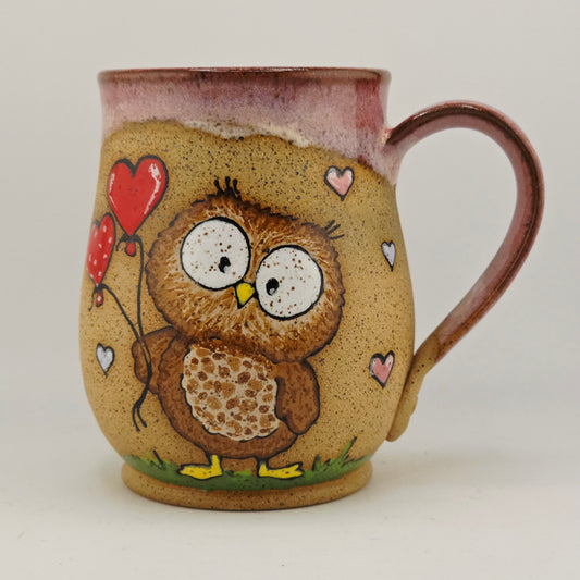 #08 Handmade stoneware mug 16oz