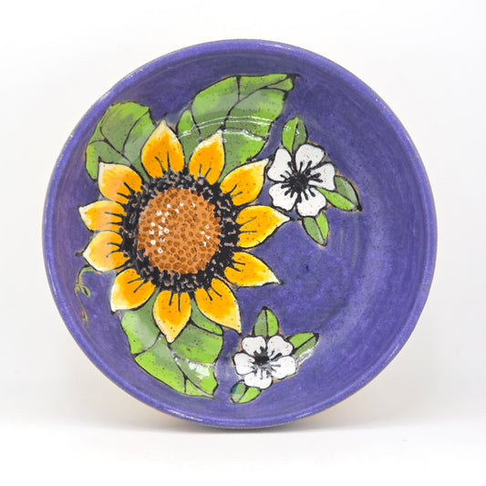#60 Handmade stoneware  bowl 7x2