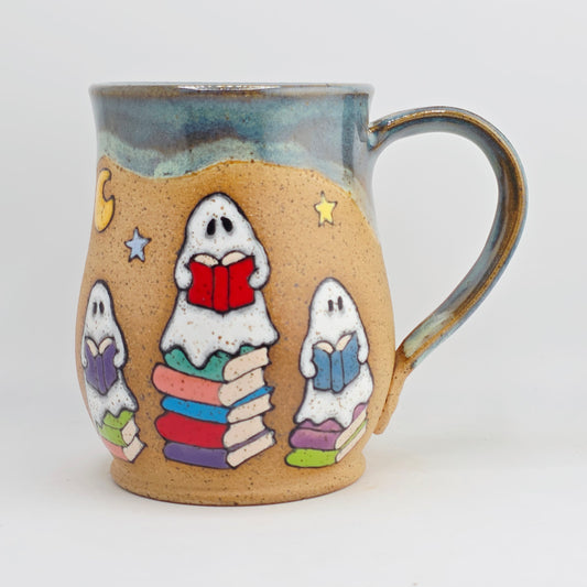 #17 Handmade stoneware Mug 17oz