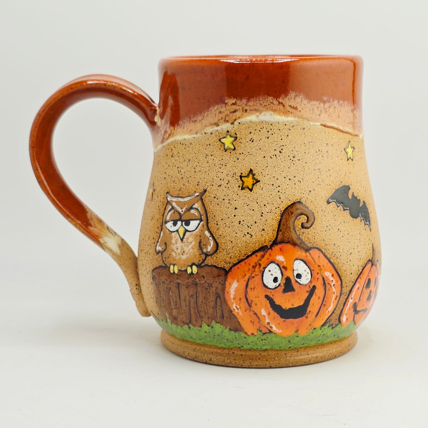 #25 Handmade stoneware Mug 15oz
