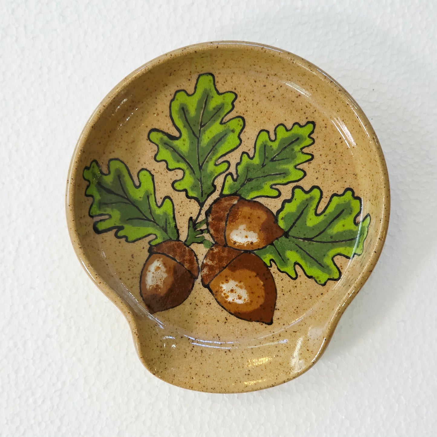 #46 Handmade stoneware spoonrest