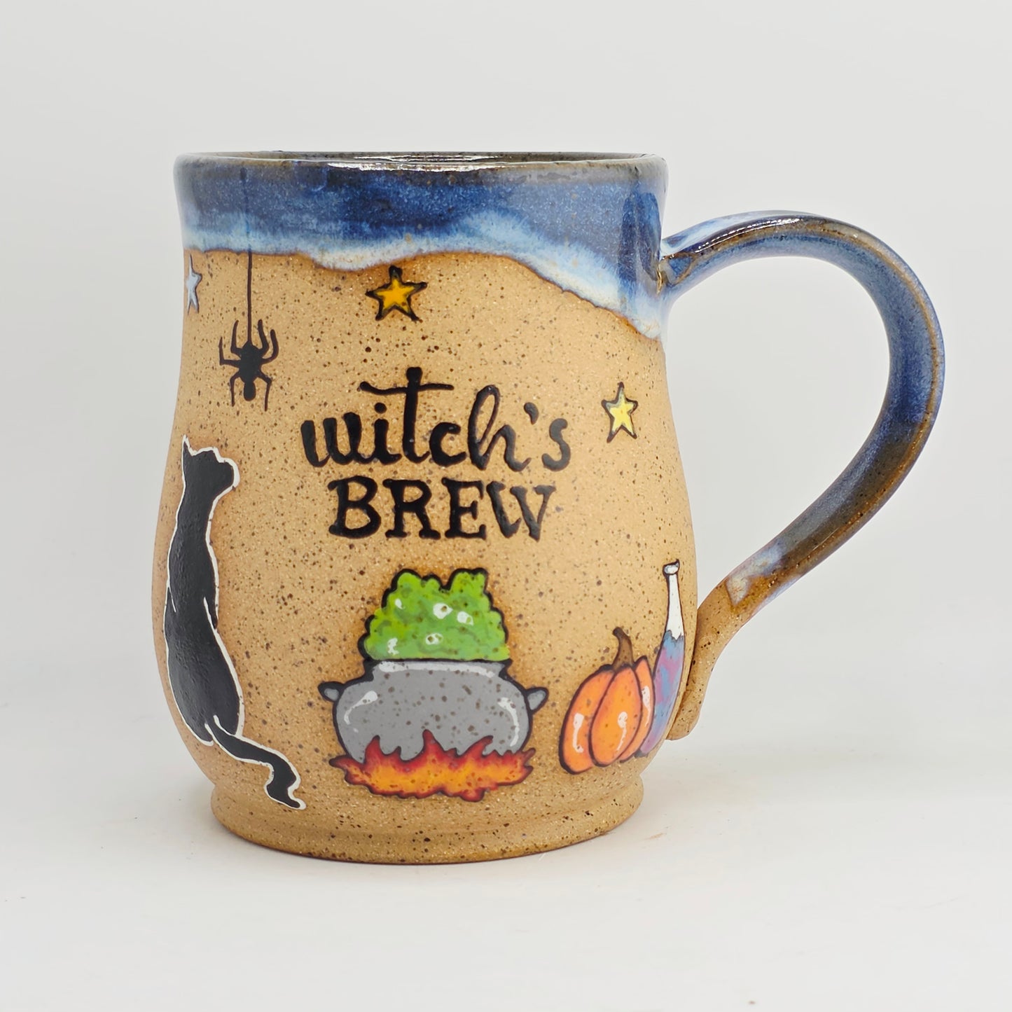 #06 Handmade stoneware Mug 17oz