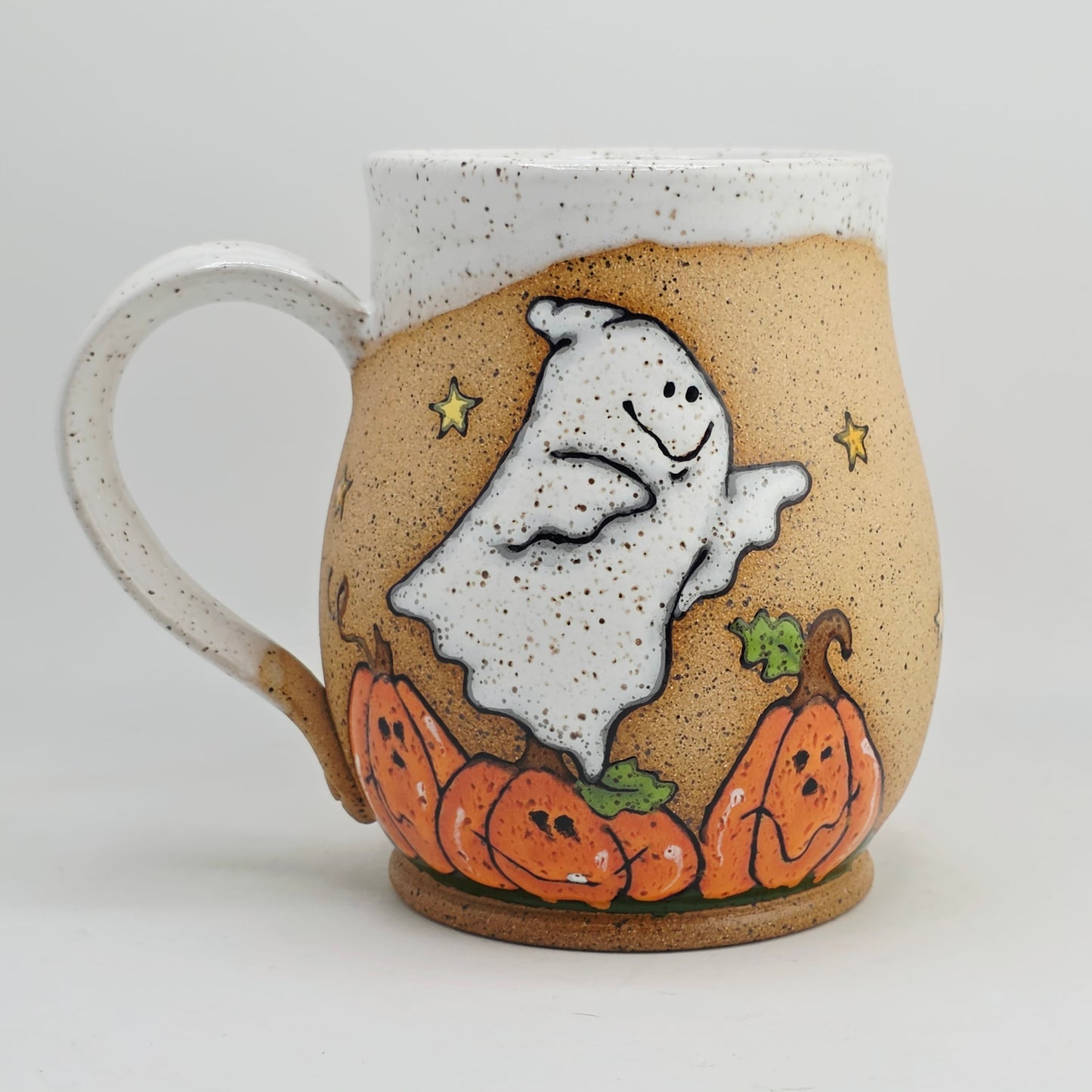 #22 Handmade stoneware Mug 18oz