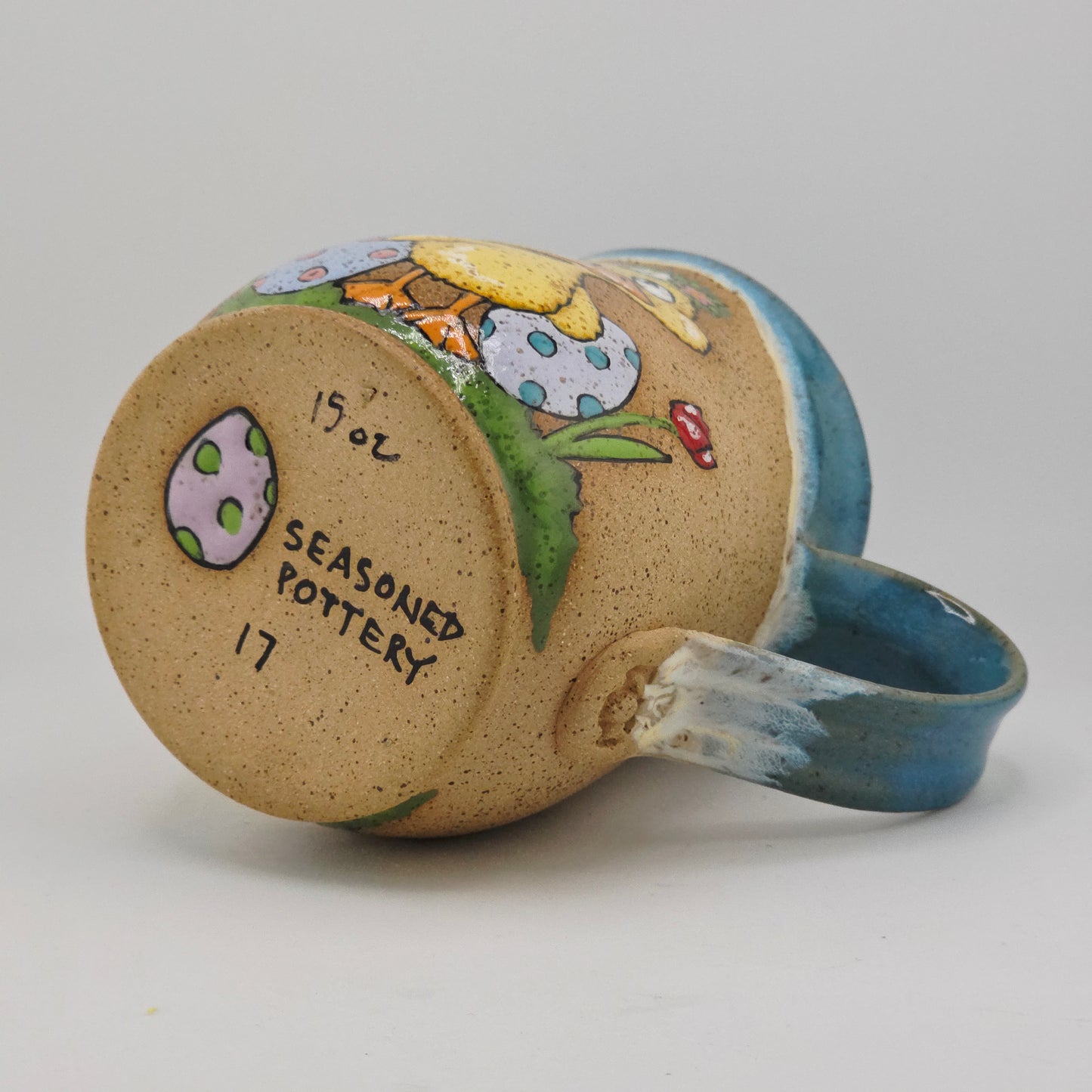 #17 Handmade stoneware Mug    15oz