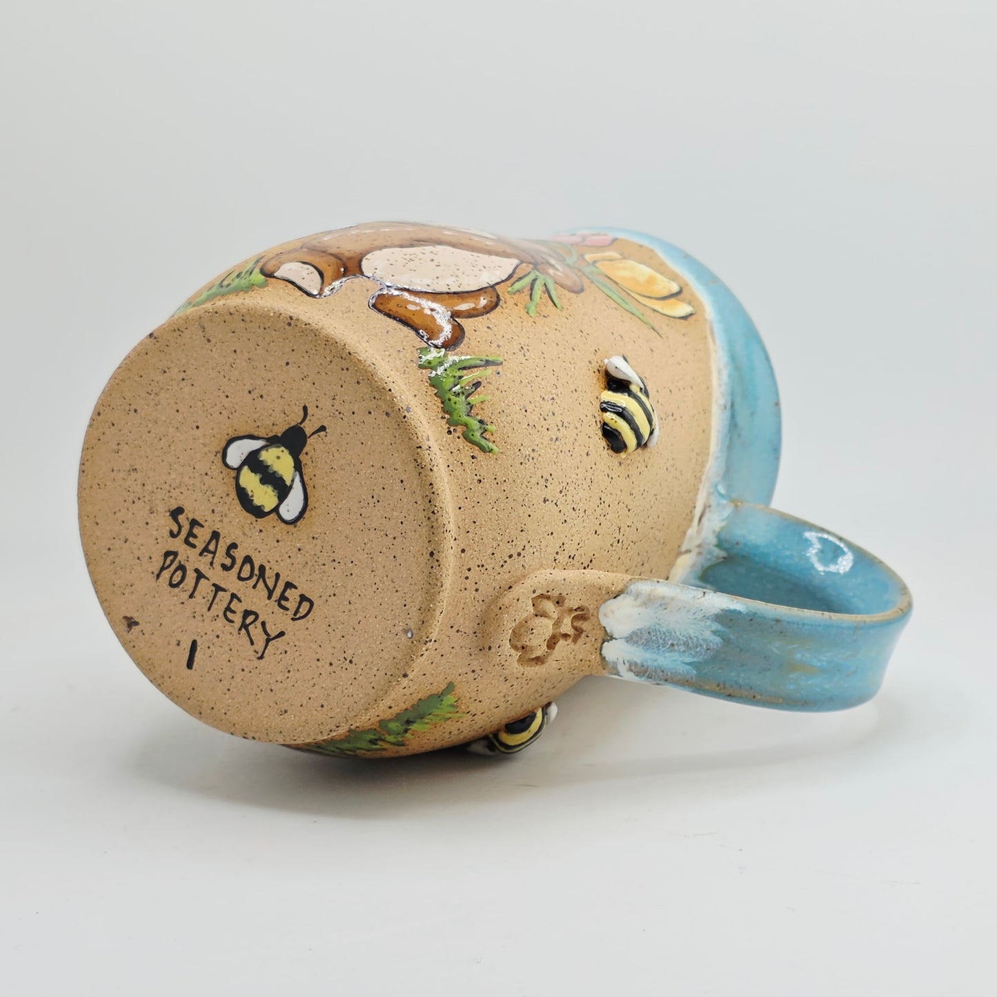 #01 Handmade stoneware Mug 18oz