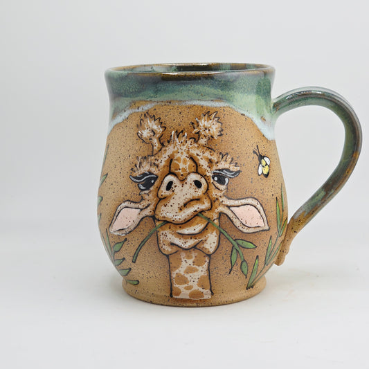 #09 Handmade stoneware Mug 18oz
